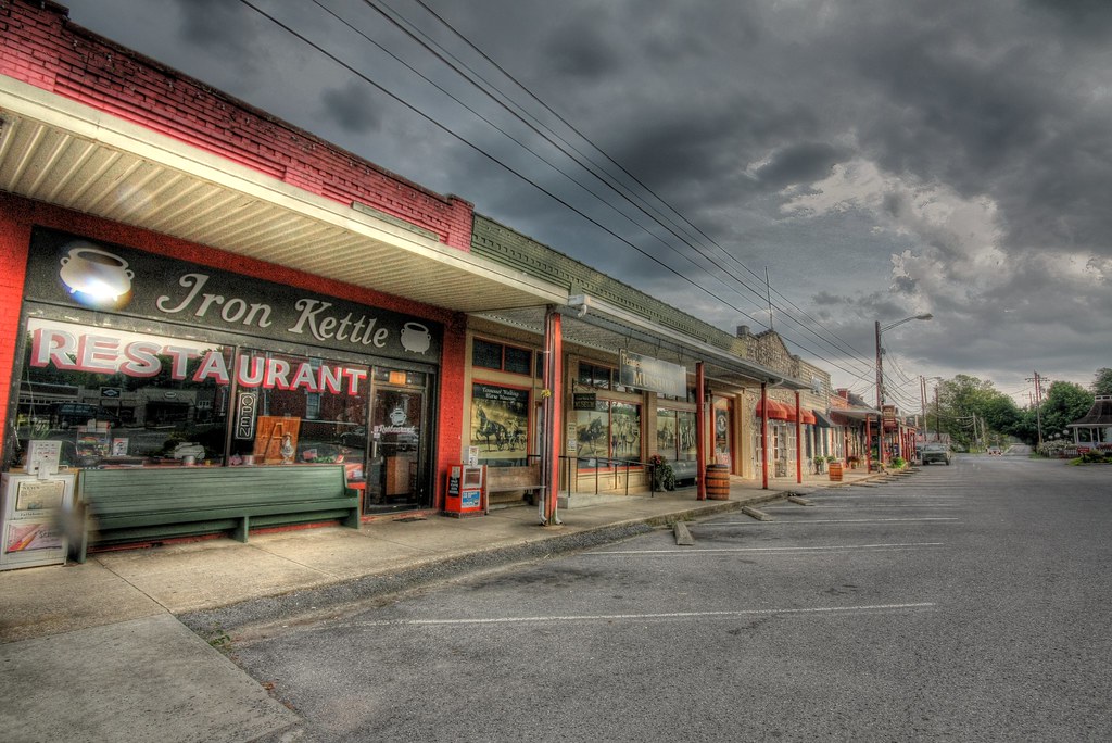 Downtown Lynchburg TN This was taken moments before it sta… Flickr