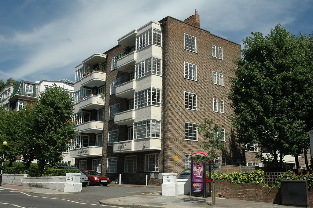 Kingswood Court NW6 Kingswood Court flats 1935)… Flickr