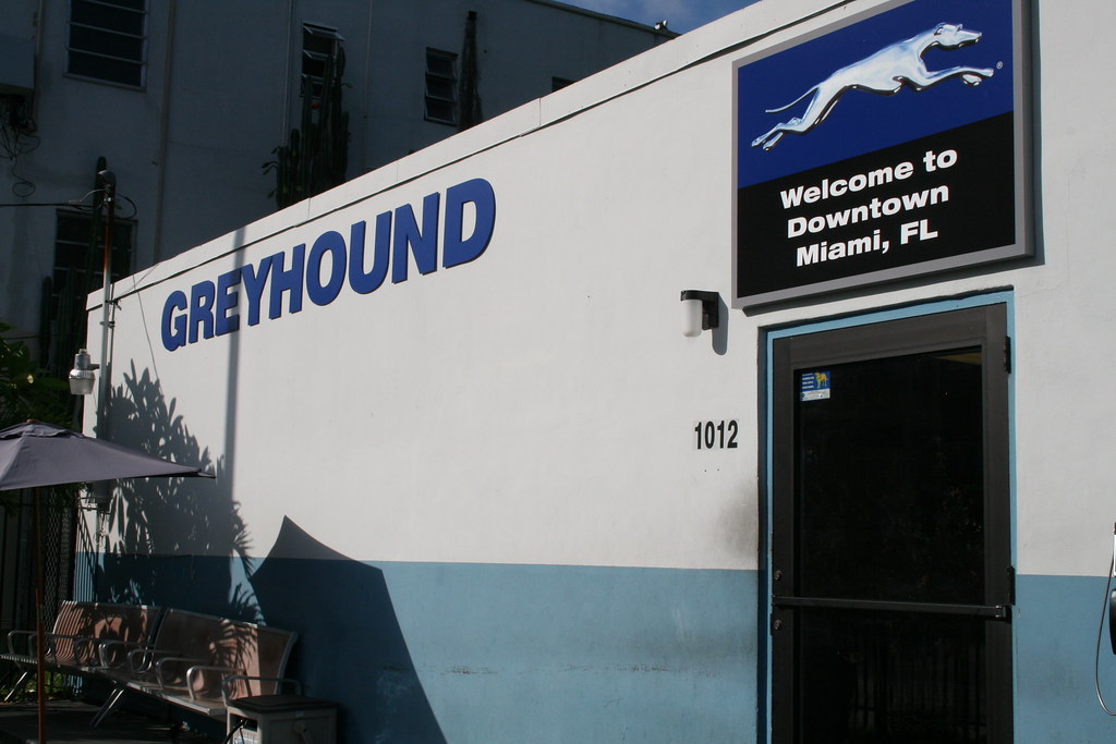 Miami Greyhound bus station skynews Flickr