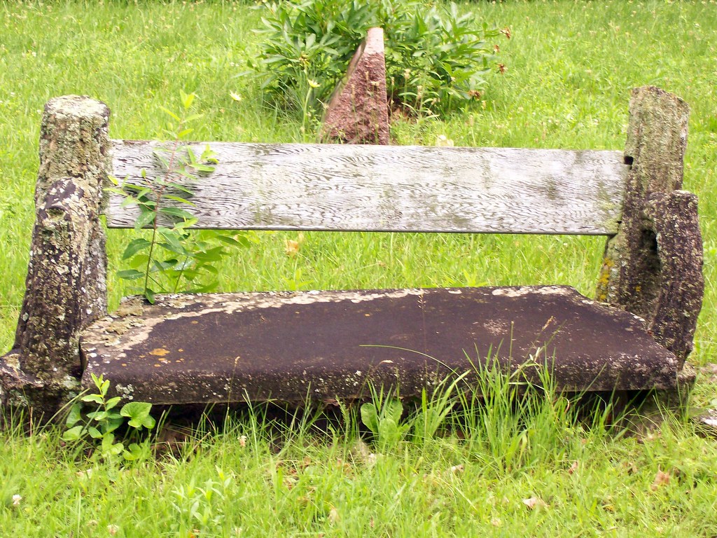 CEMETERY BENCH 1 Maple Grove Cemetery, N. Lewisburg, OH; … Linda