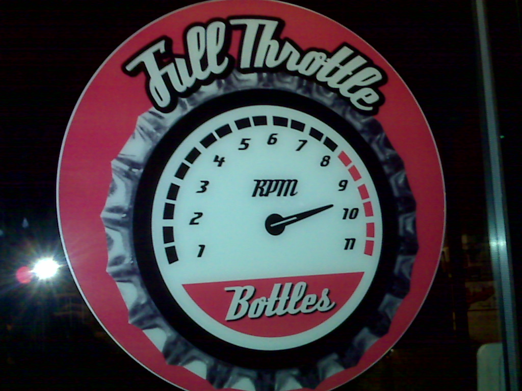 Full Throttle Bottles Yay, the beer store looks… Flickr