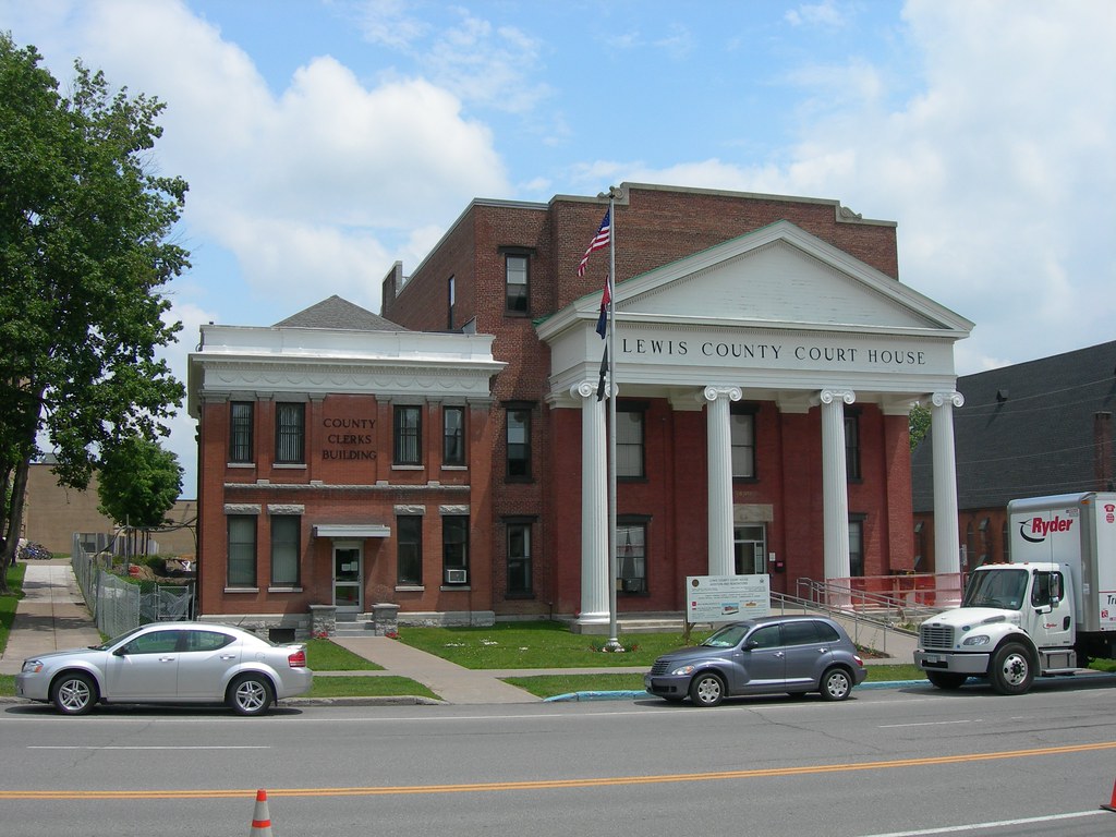 Lewis County Court House Lowville, New York This is only t… Flickr