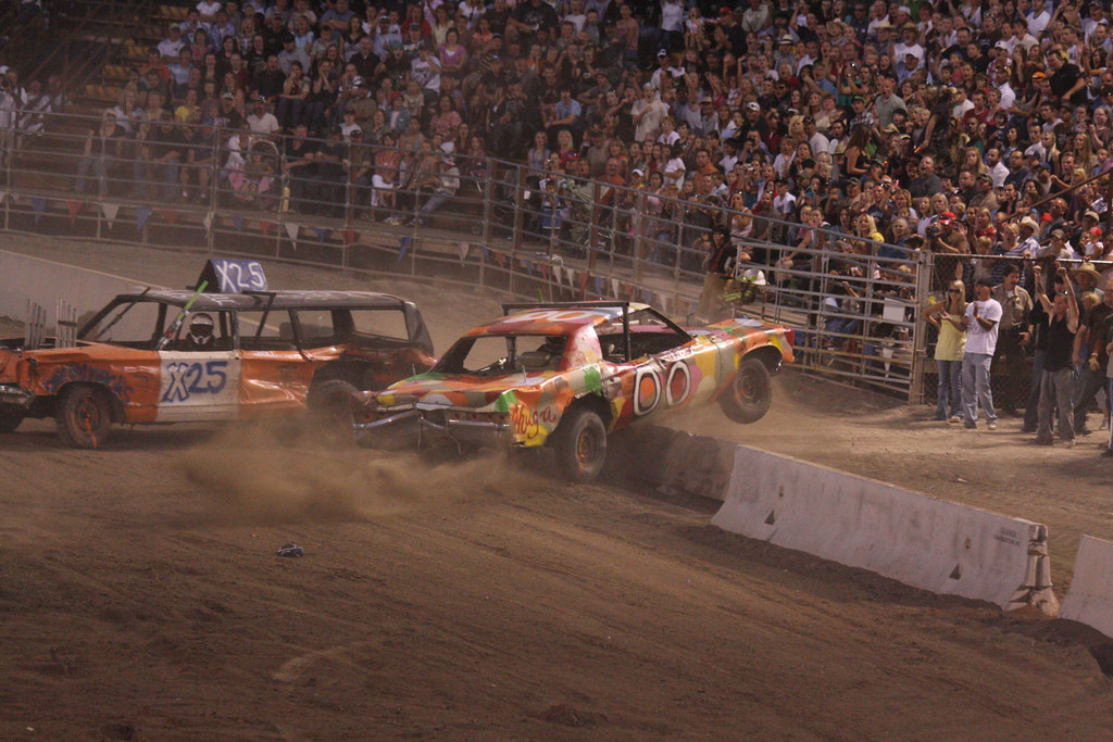 Utah Demolition Derby Schedule 2024 Utah County Demolition Derby I love the crowd reactions in… Flickr