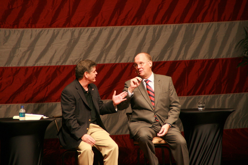 Sean Hannity and Neal Boortz at Hannity Boortz event Flickr
