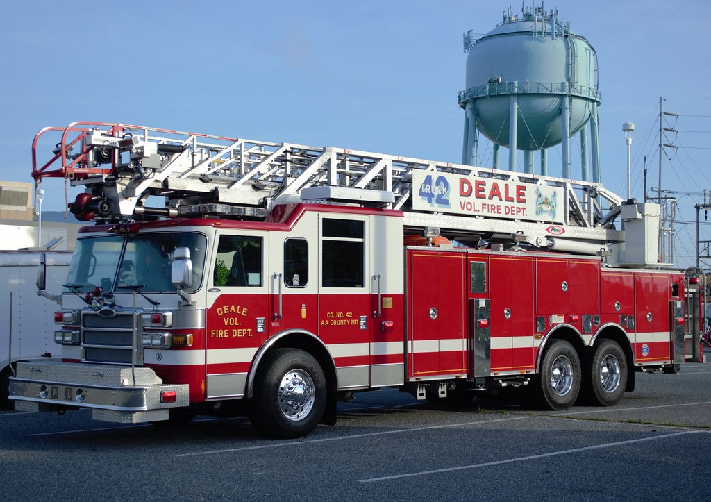 Deale VFD Truck 42 Fire Photographer Flickr