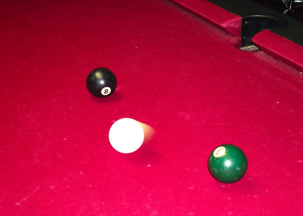 Cue ball moving Hot Shot Billiards San Antonio, TX TheMuuj Flickr