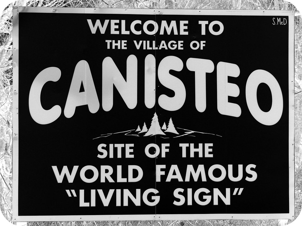 Canisteo Living Sign that I took a picture of the s… Ms. McD