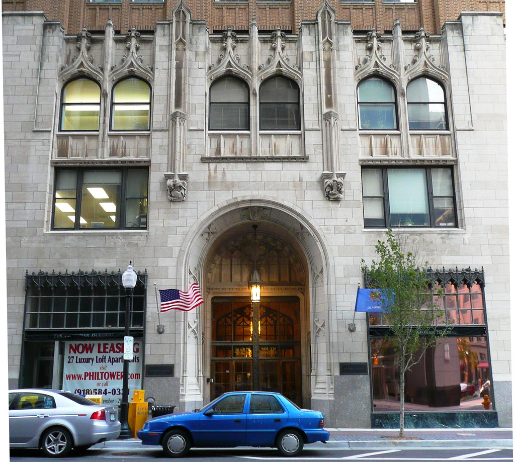 Tulsa, OK Philtower Building entrance The Philtower was de… Flickr