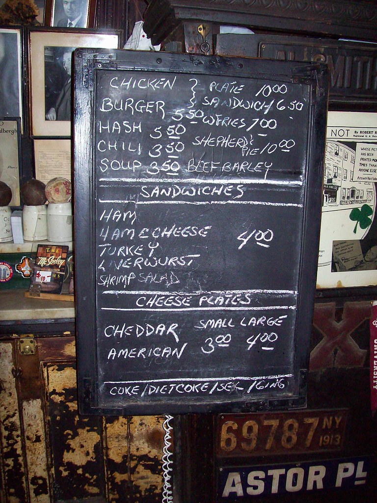 NYC East Village McSorley's Old Ale House Monday's Ch… Flickr