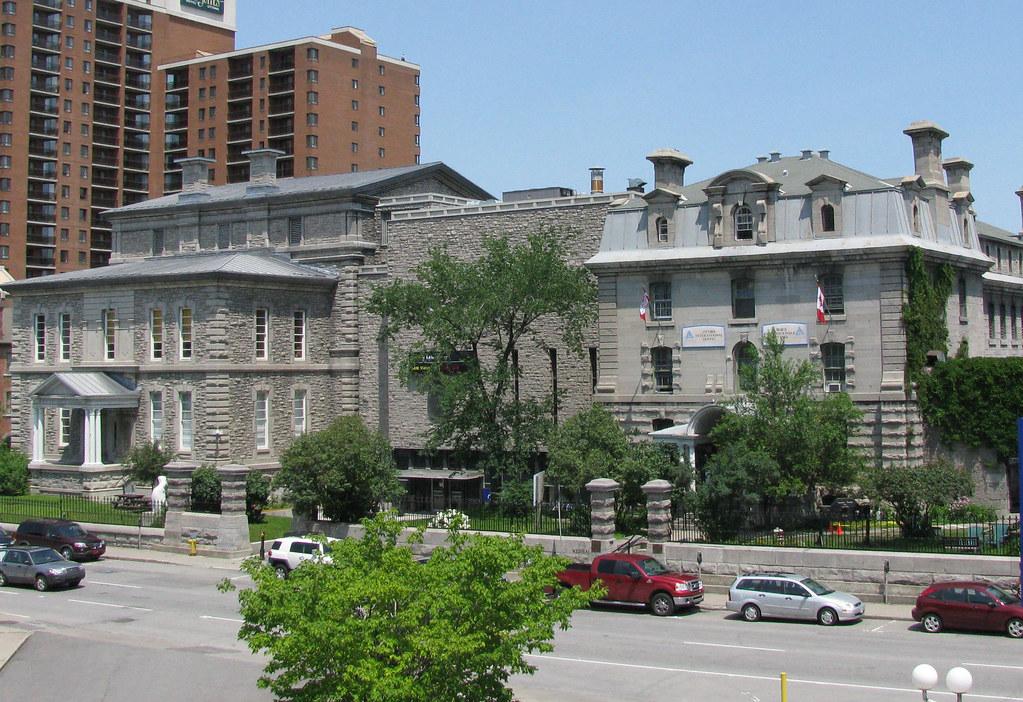 A photograph of the Carleton County Courthouse and Gaol in… Flickr