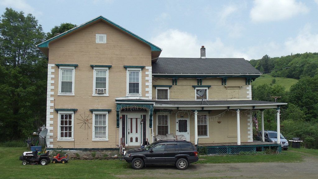 Historic House between Maryland and Colliersville, NY (Rt … Flickr