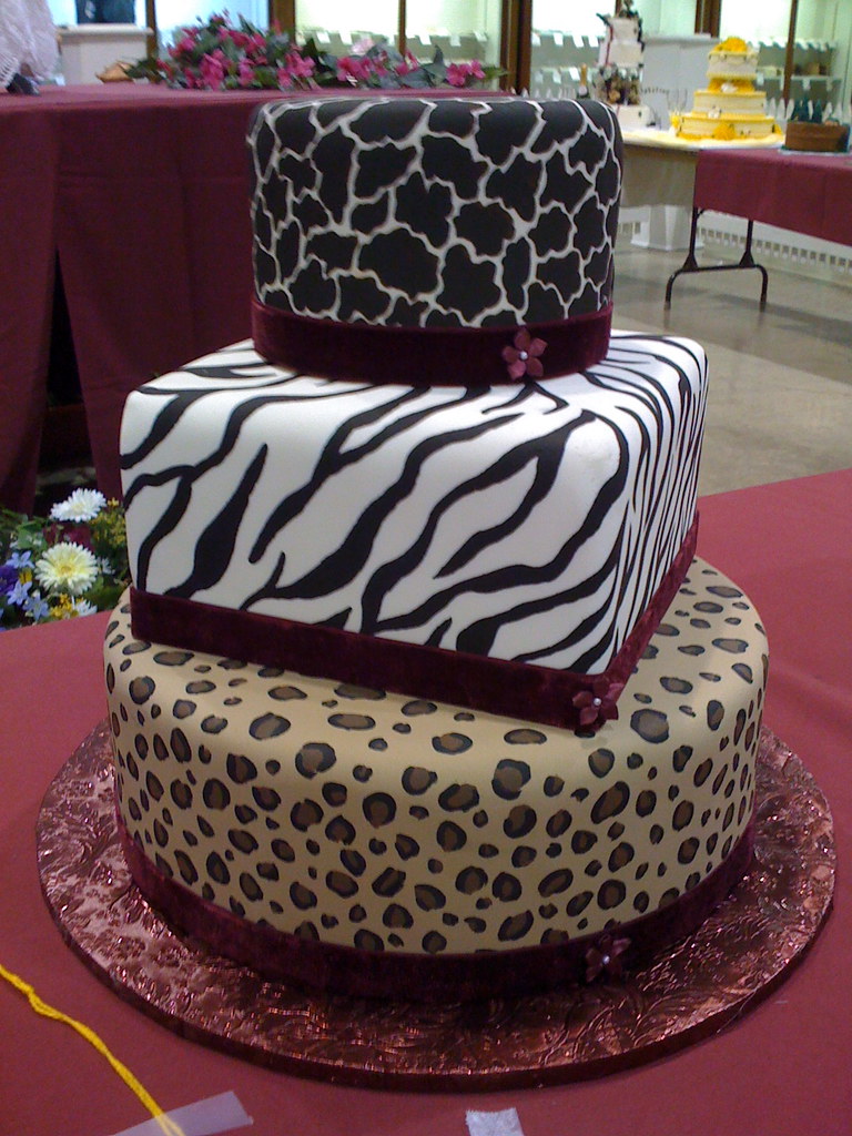 Animal Print Hat Boxes This was one of my favorite cakes a… Flickr
