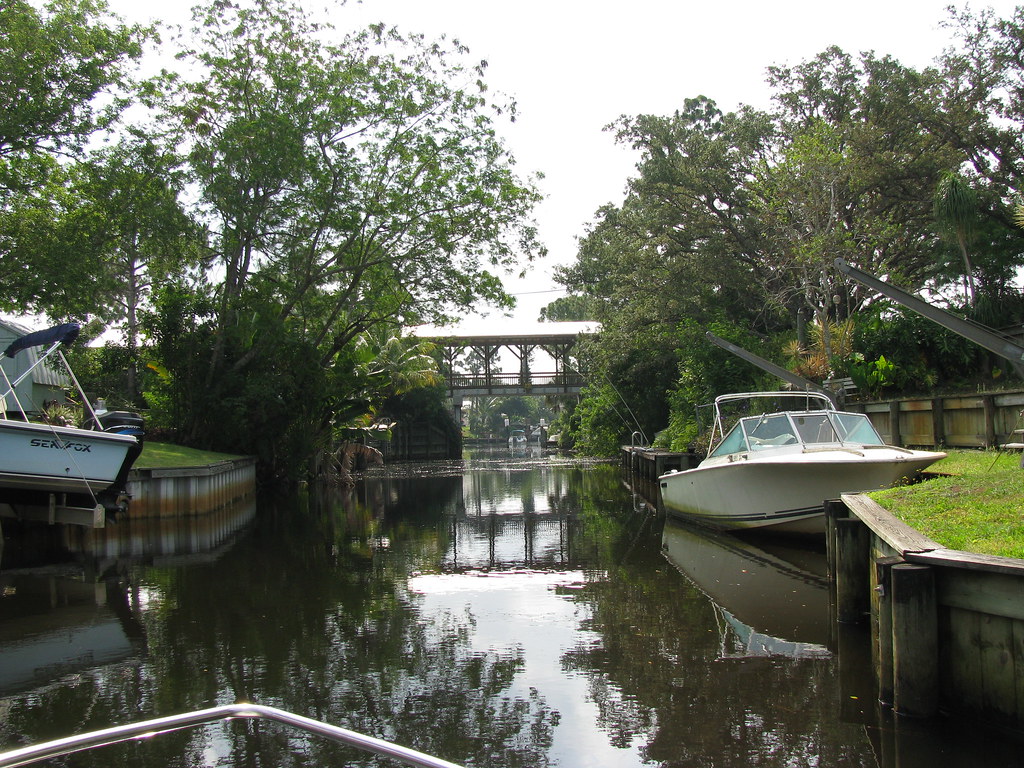 Rustic Hills Palm City Florida. This is the covered bridge… Flickr