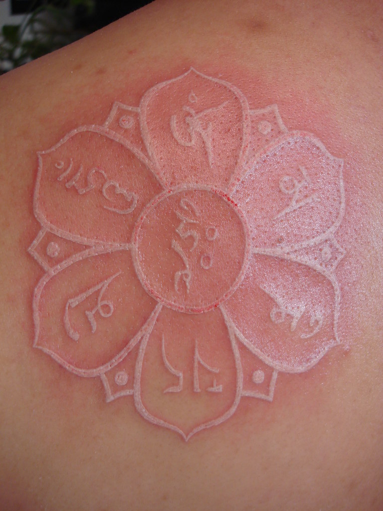 White Ink Tattoo | Rx7Benny | Flickr