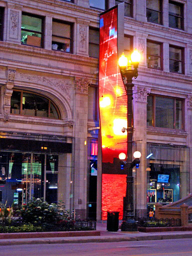 Outside the TV station A weekend in Chicago for the Cubs g… Flickr