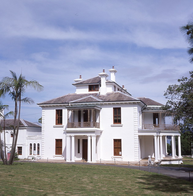 Strickland House, Vaucluse Rolleicord Vb and Ektachrome E1… Flickr