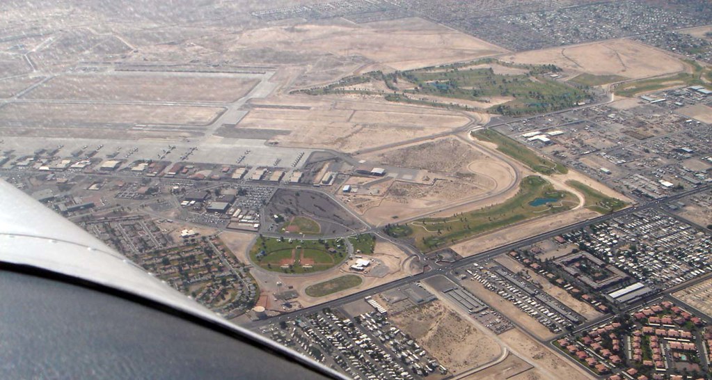 Nellis AFB Coming up on Nellis after departing VGT gsdeeter