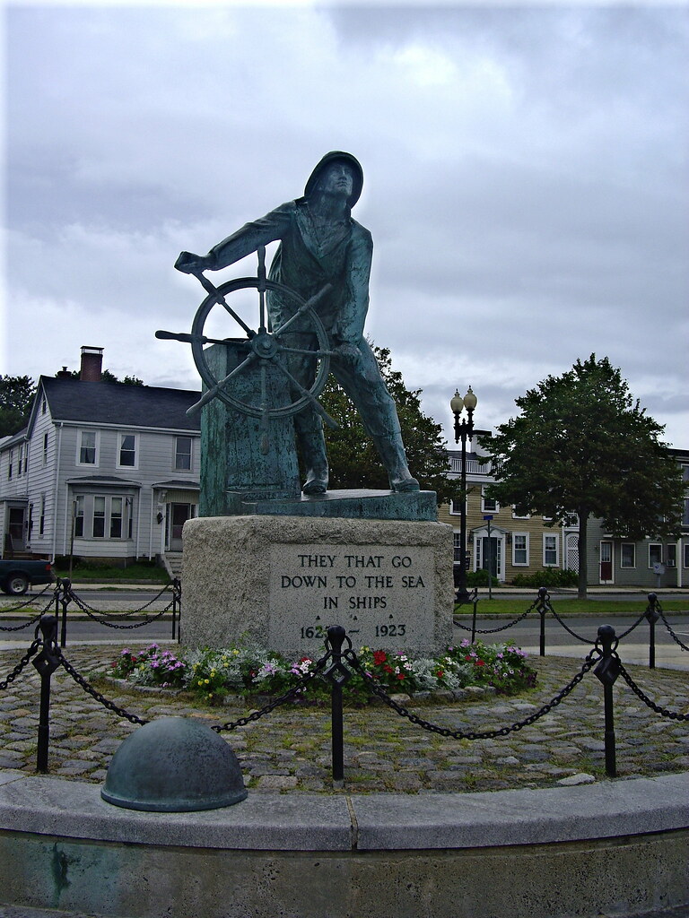 Fisherman memorial The Fisherman's memorial in Gloucester