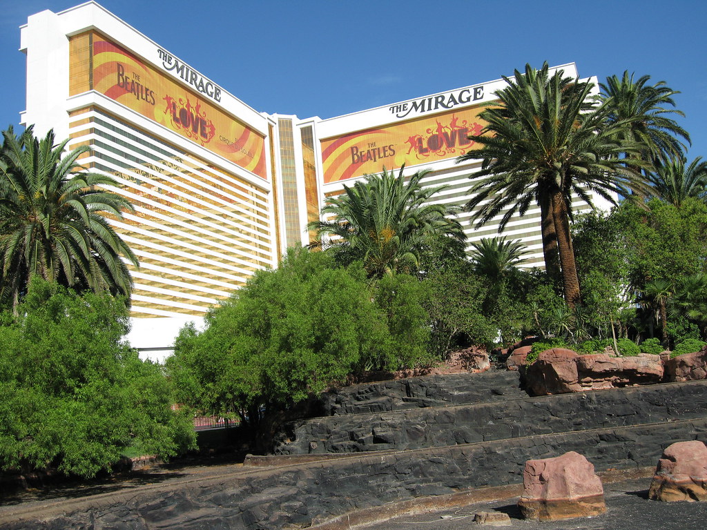 Mirage... Las Vegas Hotel Mirage (agosto 2008) Alessia Flickr