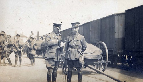 Royal Fusiliers entrained in France Royal Fusiliers entrai… Flickr