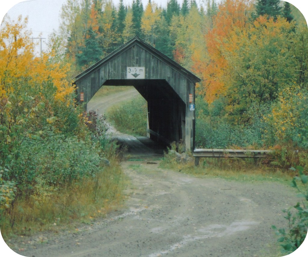 Shediac River Road covered bridge Older picture of bridge … Flickr