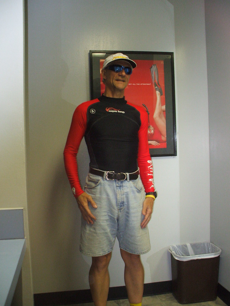 DSCF0138 Rash Guard shirt to wear under wetsuit for warmth… Flickr