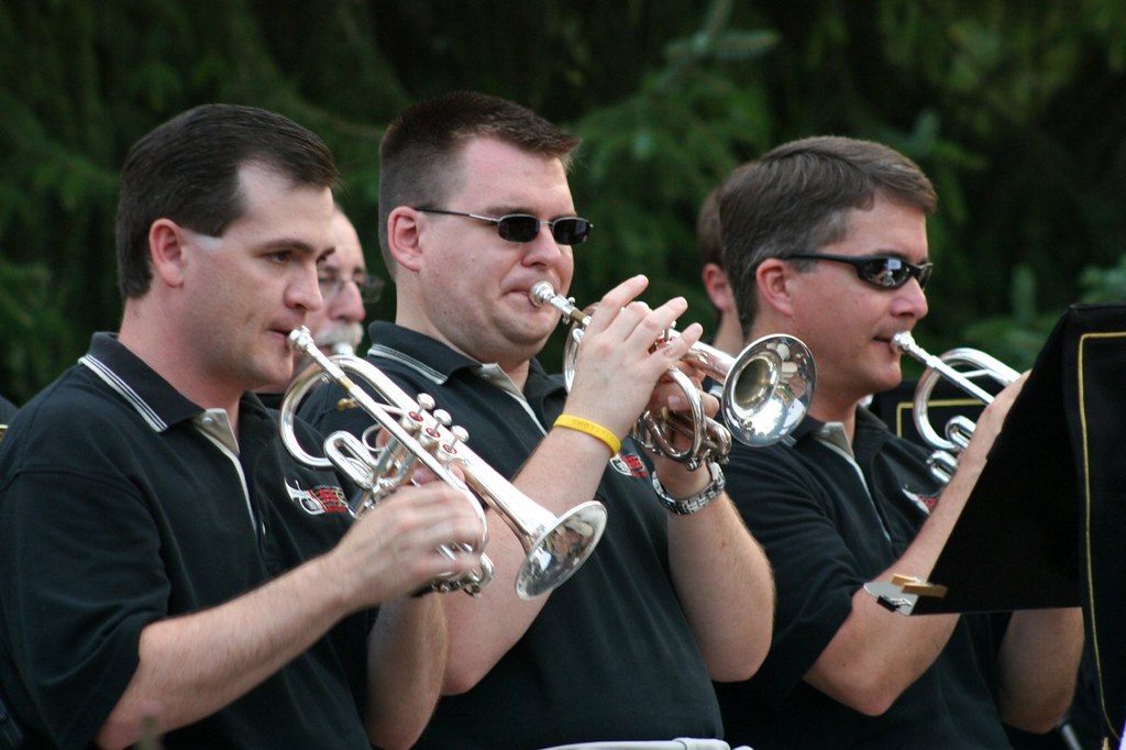 Brass Band of Columbus Brass Band of Columbus plays for Du… Flickr