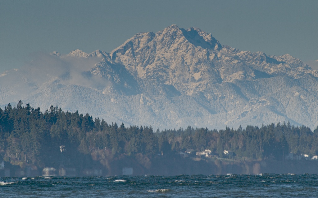 Mt. Constance Olympic Mountains From Olympia Washington Joel Kluger