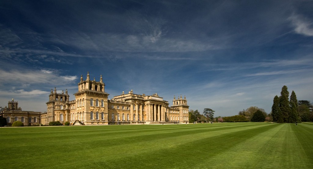 Blenheim Palace South Lawns See where this picture was tak… flash