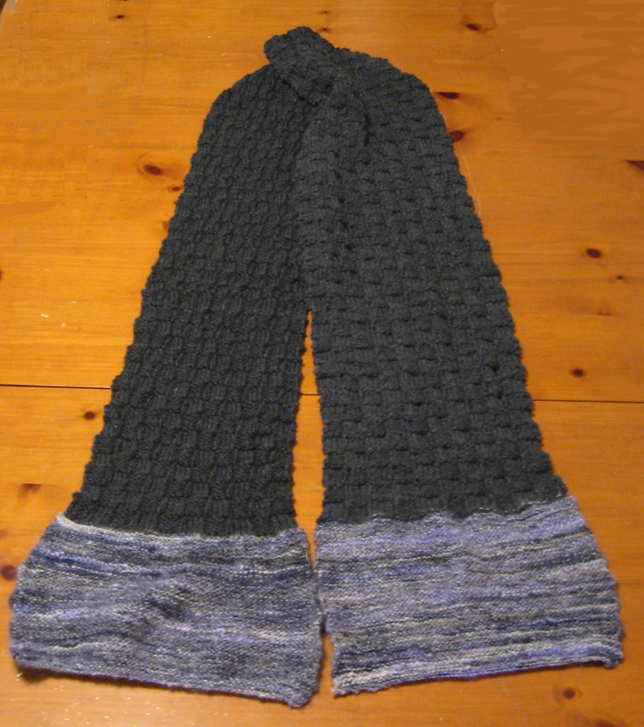 Paul's Scarf Cast On May 24, 2008 Completed June 20, 200… Flickr