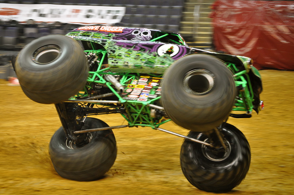 Monster Trucks 1/24/2009 Grave Digger on twowheels Flickr