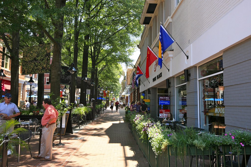 Downtown Mall, Charlottesville, Virginia Alex Proimos Flickr