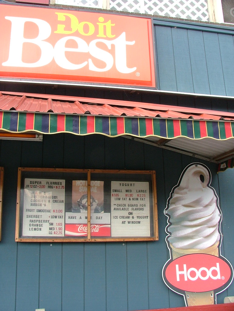 The Cremee at Pick and Shovel in Newport Only in summer. k.velk