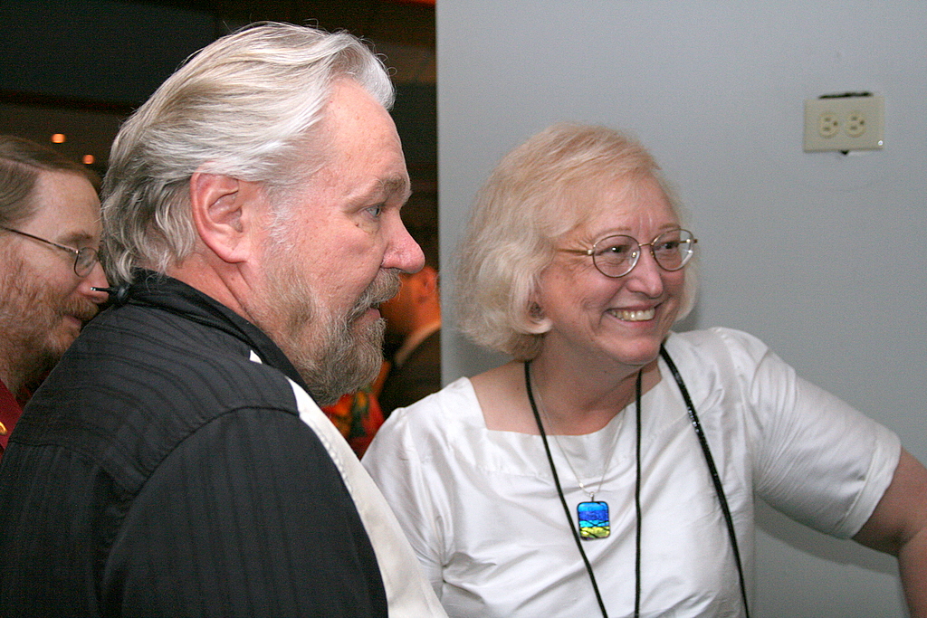 IMG_5767 Geoffrey Landis (far right), Walter Jon Williams … Flickr