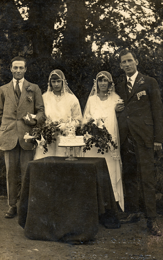 Hilda and Kent and Nellie and Fred get married Found image… Flickr