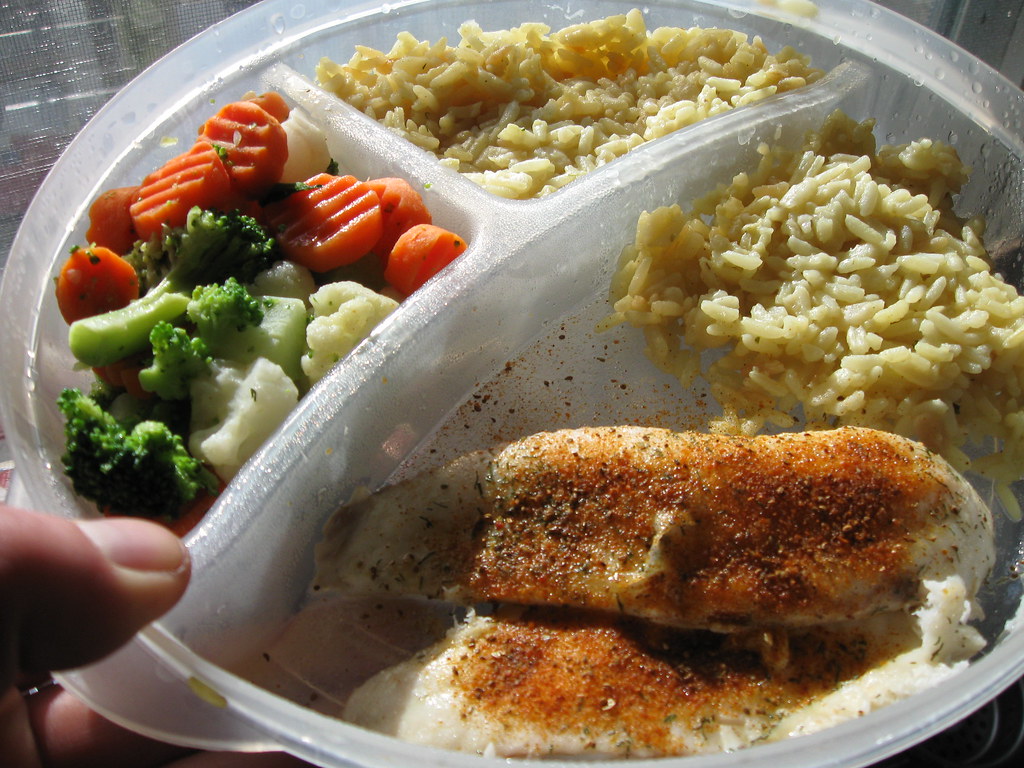 leftovers Baked tilapia with old bay steamed veggies some … Flickr