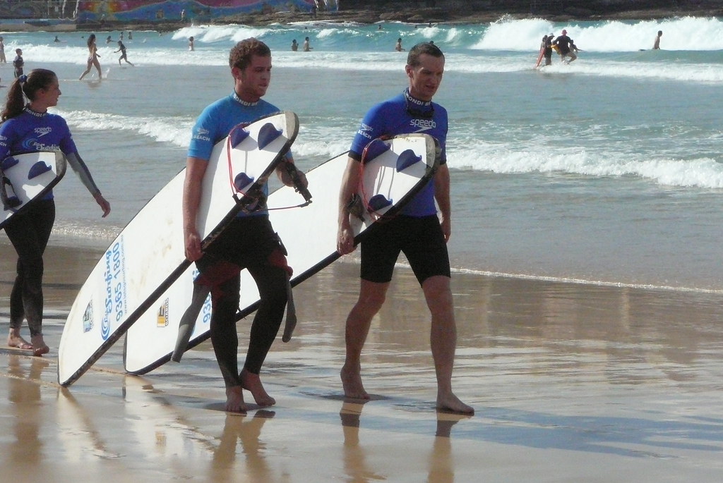 Lifeguards Bondi Beach Lifeguards CAHairyBear Flickr