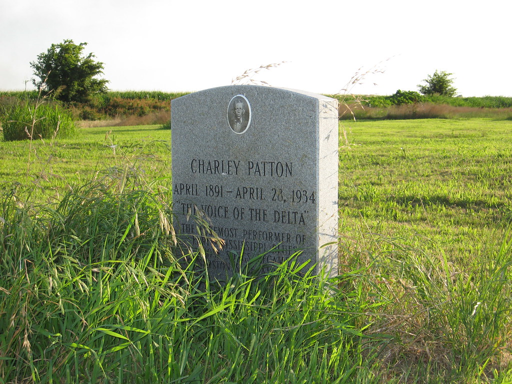 Charlie Patton grave Holly Ridge, Mississippi Joseph Flickr