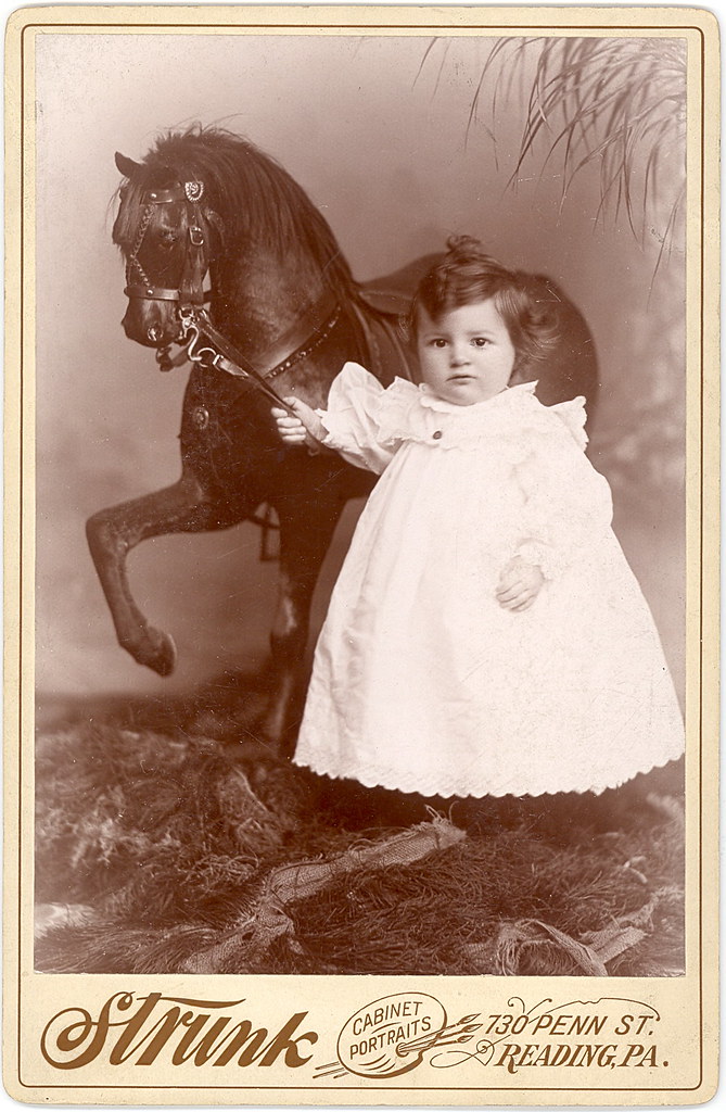 "The Rocking Horse Winner" circa 1890 Card Flickr