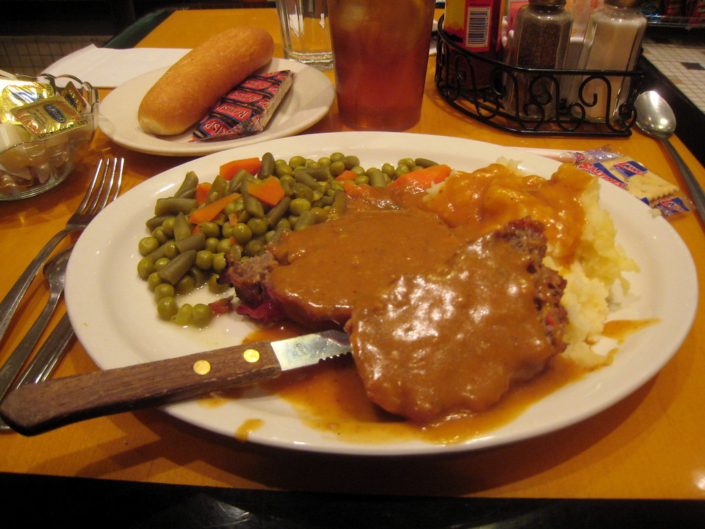 Meat Loaf Plate Pittsfield Building Cafe Chicago Flickr