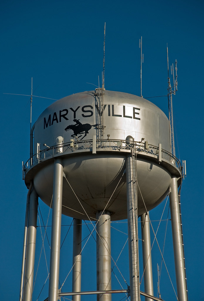 Marysville,KS water tower When I visit these small towns… Flickr