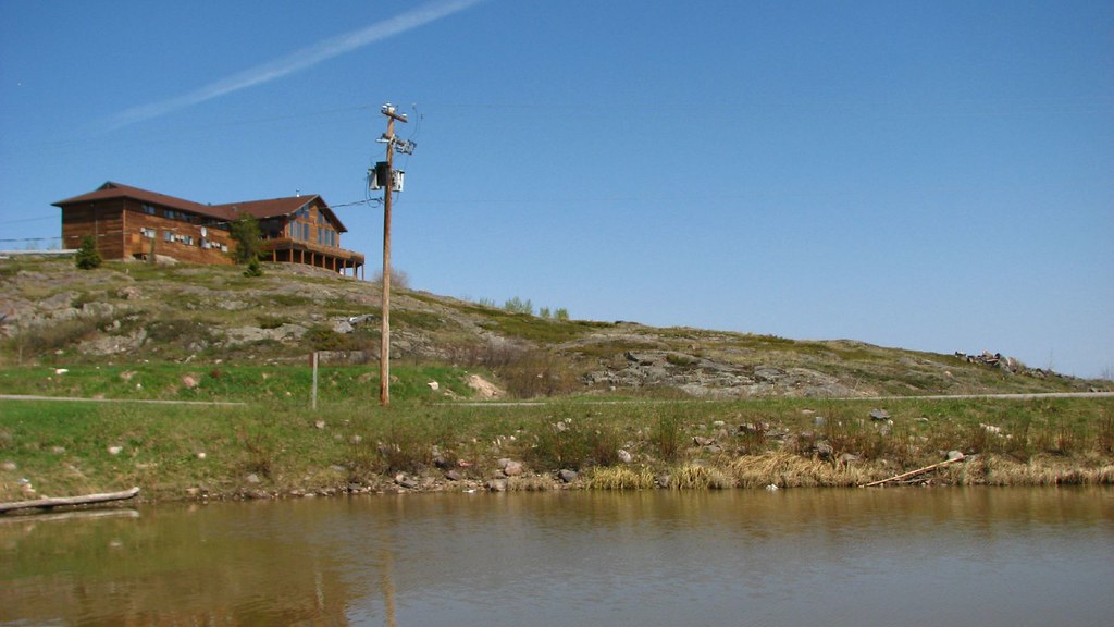 Fort Chipewyan Lodge The Fort Chipewyan Lodge atop the hil… Wendy