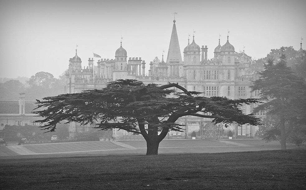 Burley House Stamfords Burley House, with the morning mist… Flickr