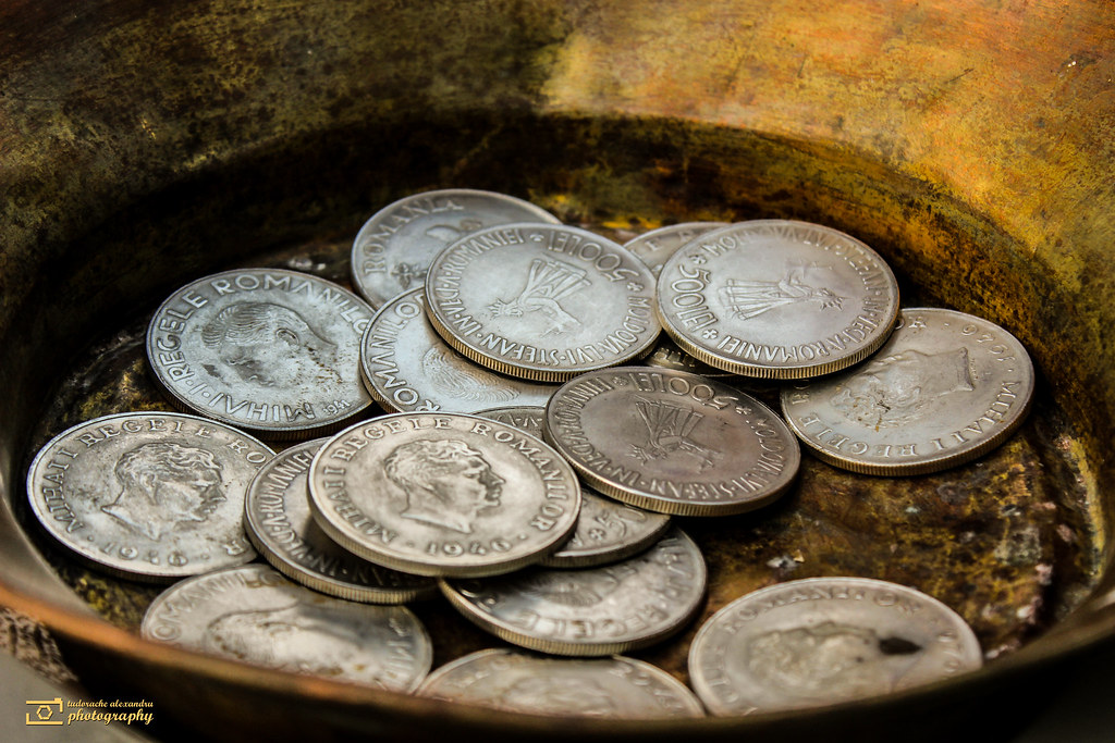 Old romanian coins Vintage romanian money. Alexandru Tudorache Flickr