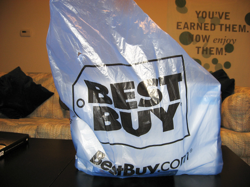 In Bag Still in the Best Buy bag it came in. Ben Hinc Flickr