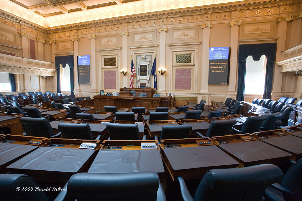 Virginia House of Delegates Chamber Richmond, Virginia Ron Hilton