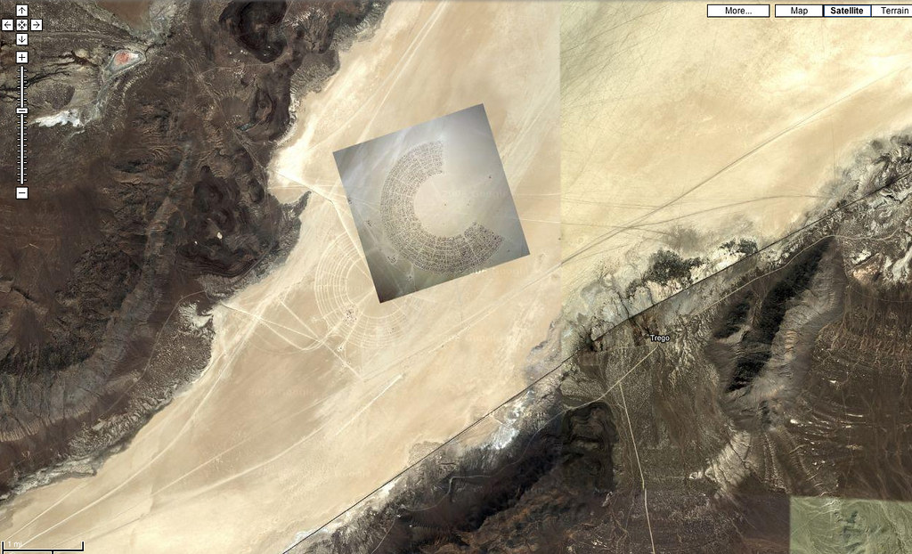 Black Rock City on Google Maps Strange Things Happening!… Flickr