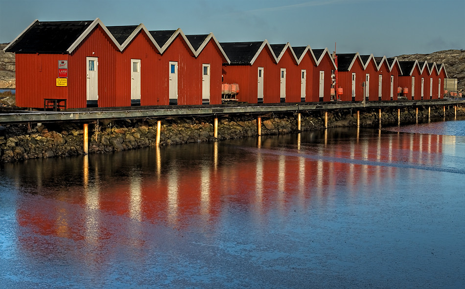 Red House Boat house on Ockero, Swedish westcoust not far … Flickr