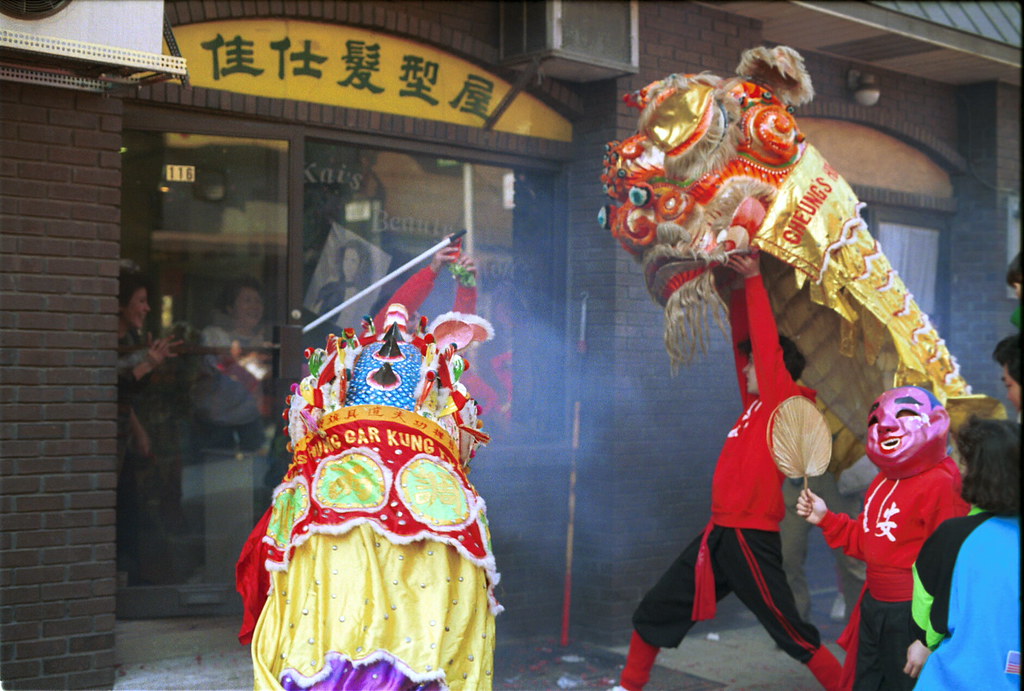 Philadelphia Chinatown 唐人街 Chinese New Year Dragon Dance 舞… Flickr