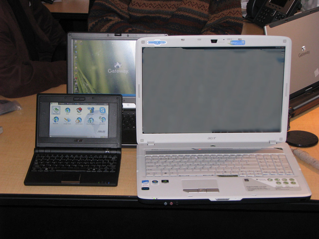 Large, Medium, and Small Laptop Another size comparison. M… Flickr